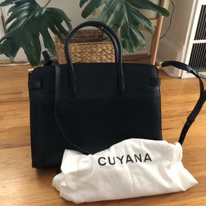 Cuyana Work Satchel - Black